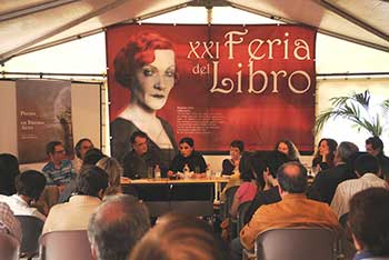 Presentación de la antología en la Feria del Libro en las Islas Canarias